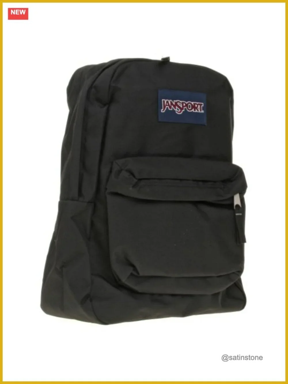 Durable Lightweight Bookbag with Padded Shoulder Straps and Utility Pocket
